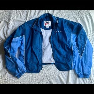 Vintage cropped Nike jacket—small